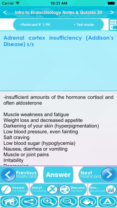 How to cancel & delete Endocrinology Exam Review Q&A from iphone & ipad 2