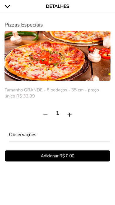 due pizza e esfiha screenshot 2