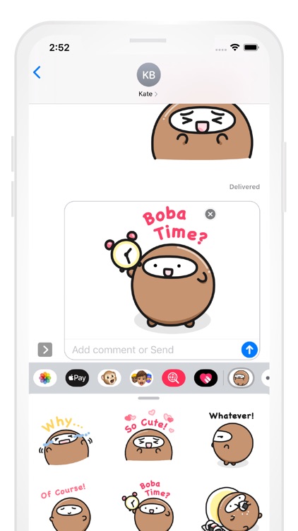 Boba Made Sticker Pack screenshot-3