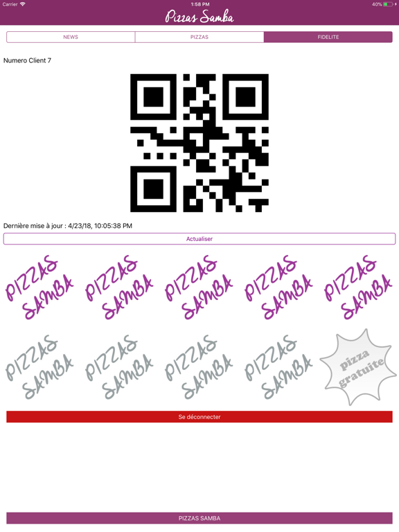 Screenshot #5 pour Pizzas Samba
