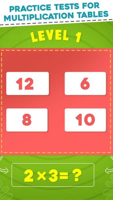 Multiplication Tables Learning screenshot 3