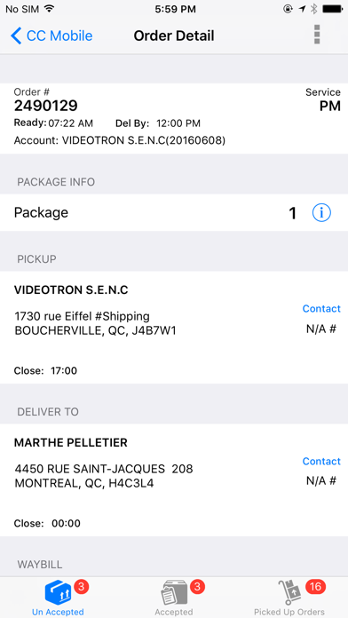 How to cancel & delete Courier Complete Mobile from iphone & ipad 3
