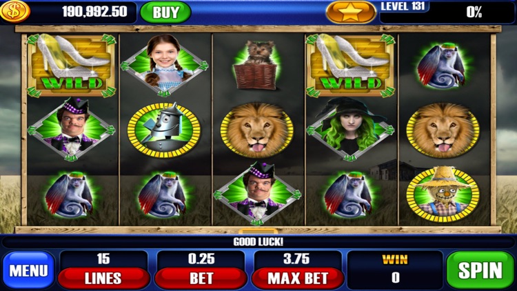 Wizard Of Oz 3 Slots