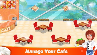 Crazy Chef Cafe Food Serving screenshot 4