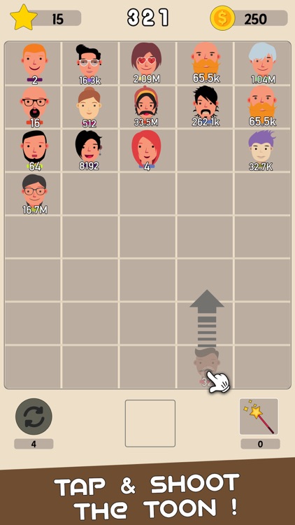 Toon Merge Classic 2048