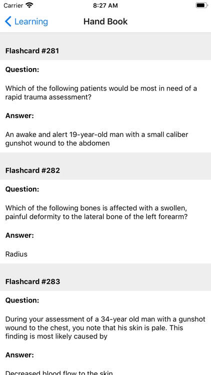 EMT Exam Prep Notes&Quizzes screenshot-6