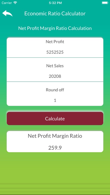 Economic Ratio Calculator screenshot-3