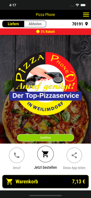 Pizza Phone Stuttgart