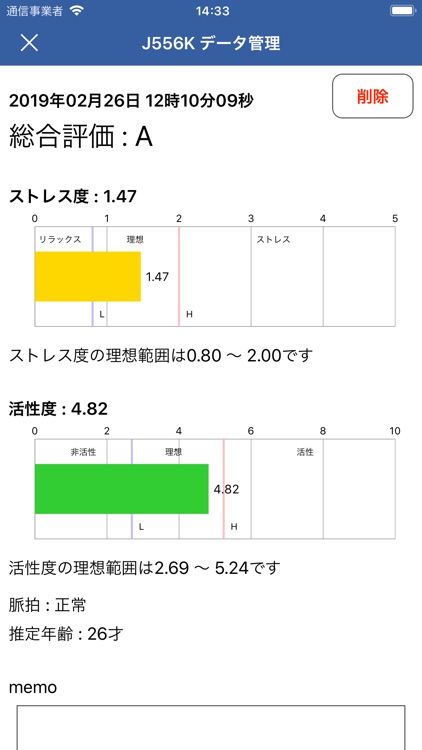 J556Kデータ管理