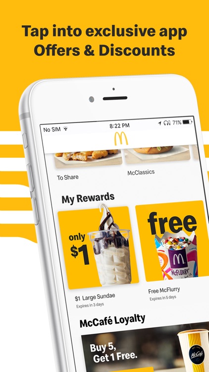 mymacca's Ordering & Offers