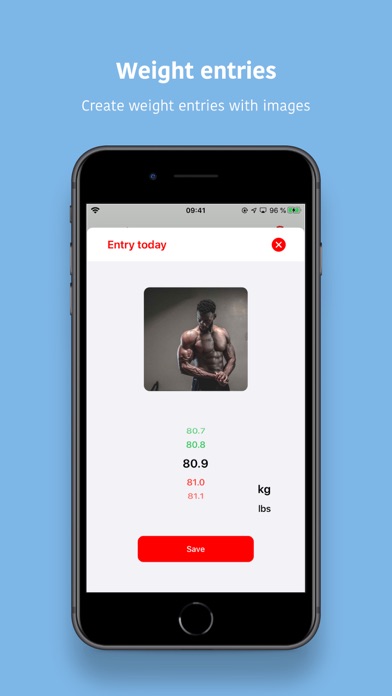 Weighttrack - Body Tracker screenshot 2