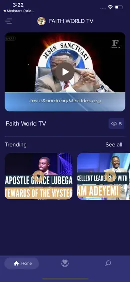 Game screenshot Faith World TV apk