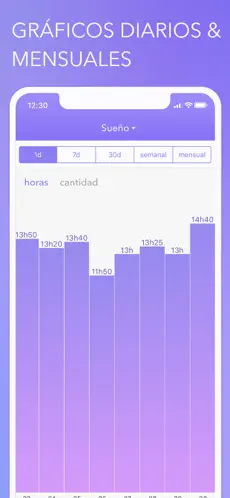 Screenshot 2 Mi bebé: lactancia y sueño + e iphone
