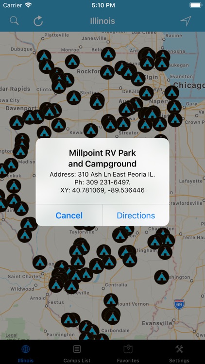 Illinois – Camps & RV Parks screenshot-4