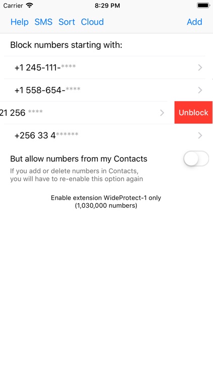 WideProtect Spam Call Blocker screenshot-3