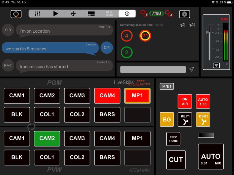 TouchDirector Mini