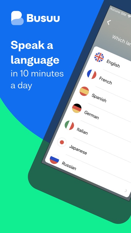 Busuu: Fast Language Learning screenshot-0