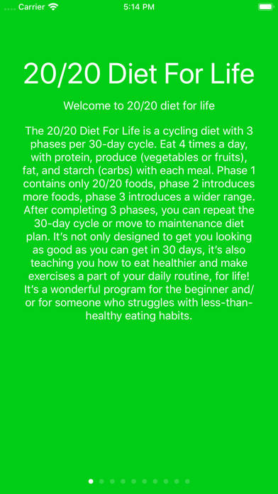 How to cancel & delete 20/20 Diet For Your Life from iphone & ipad 1