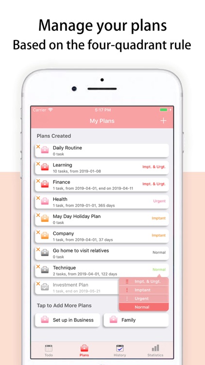 SmallGoals: Todo Task Planning