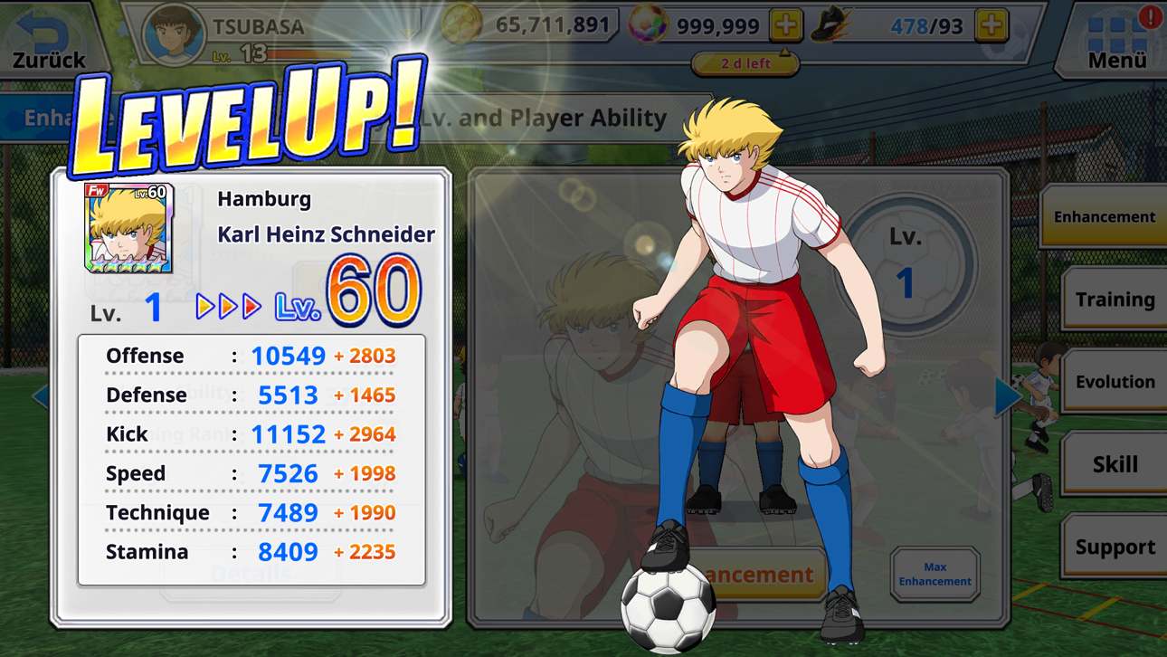 Captain Tsubasa ZERO Hack screenshot 4 - iOS game interface