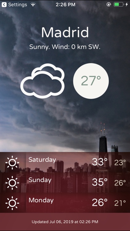 ezPocketForecast