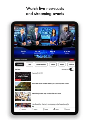 Captura de Pantalla 2 WACH FOX Mobile iphone