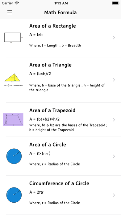 Math Formula - Exam Learning screenshot 3