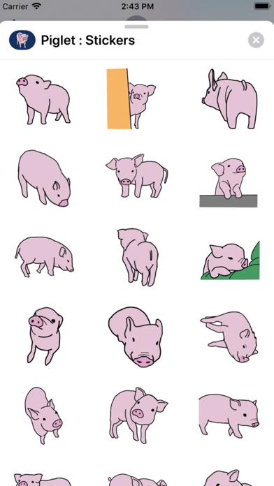 Piglet : Stickers screenshot 2