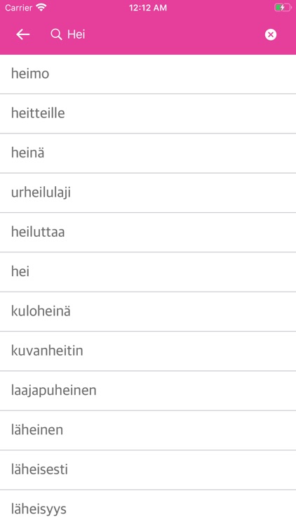 Finnish Chinese Dictionary screenshot-4