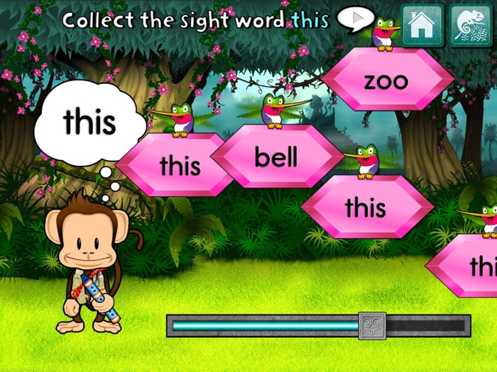 Monkey Word School Adventure