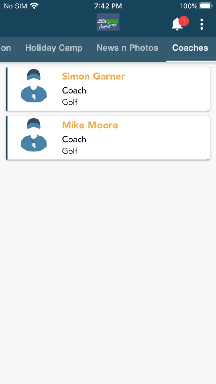 Simon Garner Golf Academy