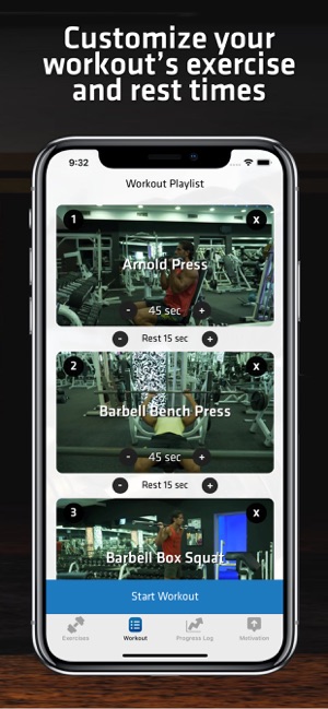 HIIT Gym Workouts For Men(圖3)-速報App