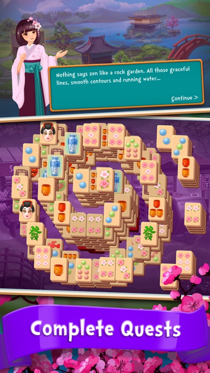 Mahjong Fest: Sakura Garden