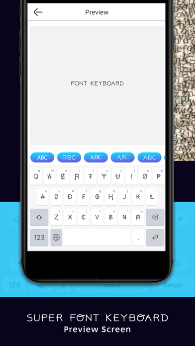 Fancy Font Keyboard screenshot 2