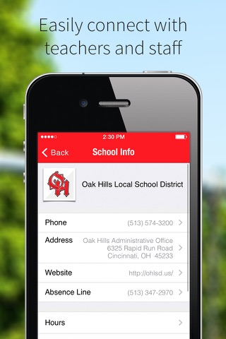 Oak Hills Local School Dist screenshot 2