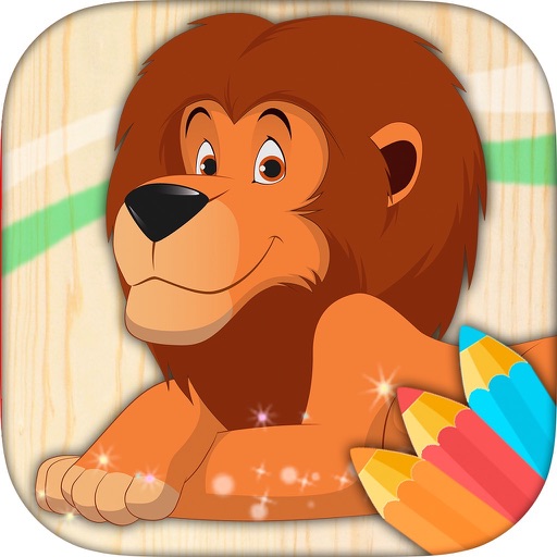 Learning game to paint animals iOS App