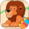 Color and discover the animals with this fun app