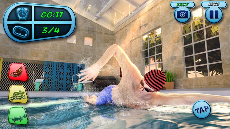 Swimming Pool Race Stunts 2020 screenshot-5