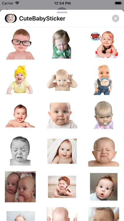 Cute Baby Stickers Babies