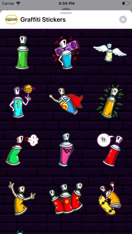 Graffiti Stickers for iMessage screenshot-6