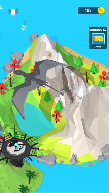 Idle Dino Theme Park screenshot-3