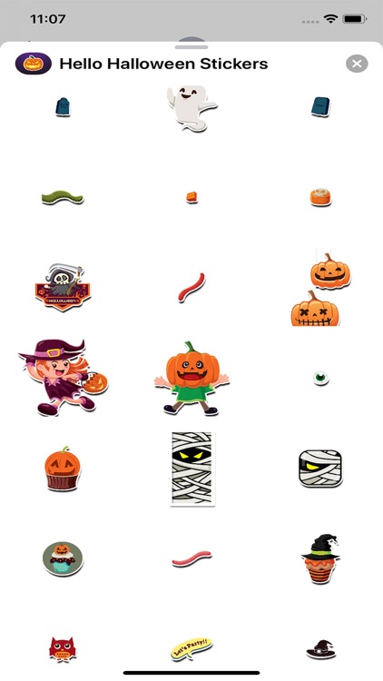 Hello Halloween Stickers screenshot-5