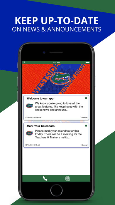 How to cancel & delete Westside Junior High Gators from iphone & ipad 1