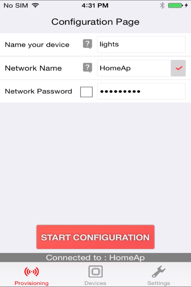 SimpleLink™ Wi-Fi® Starter Pro screenshot 4