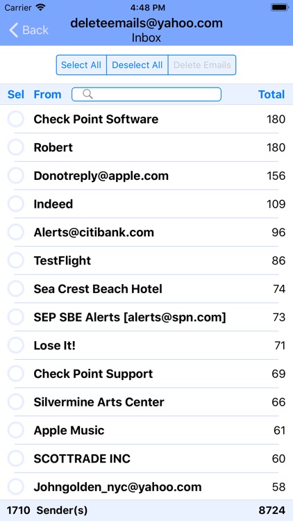Delete Emails screenshot-4