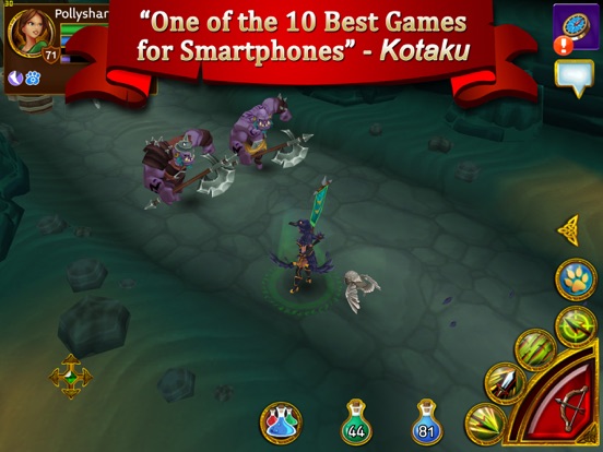 Arcane Legends на iPad