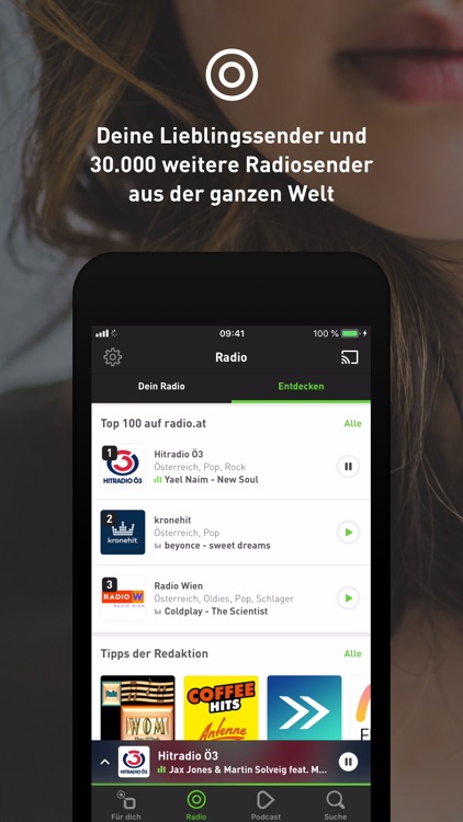 radio.at - Radio und Podcast