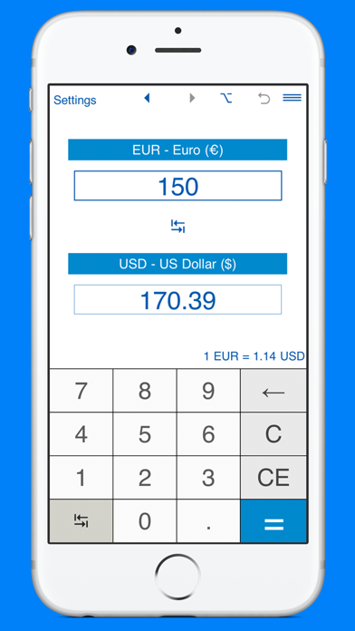 Usd And Eur Converter By Intemodino Group S R O Ios United States - 