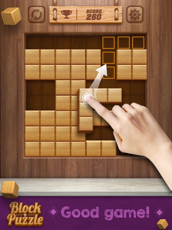 Скачать игру Wood Cube Puzzle