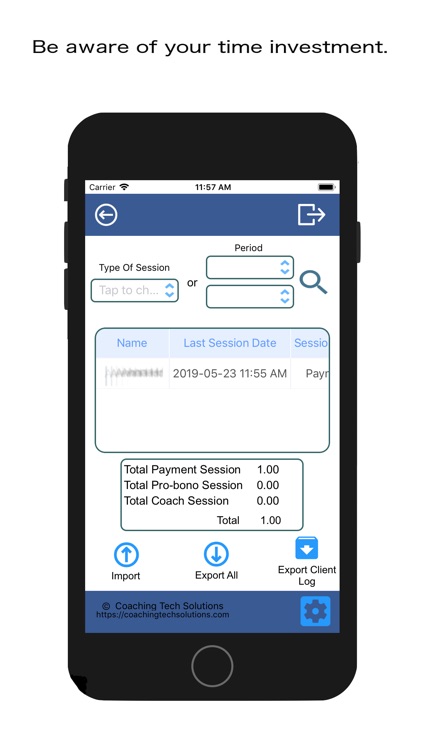 Coaching Time Tracker screenshot-4